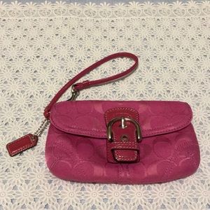 Coach wristlet
